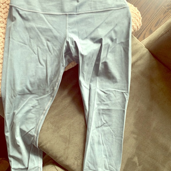 Lululemon. Yoga pants. Brand new. Snow. Size 12